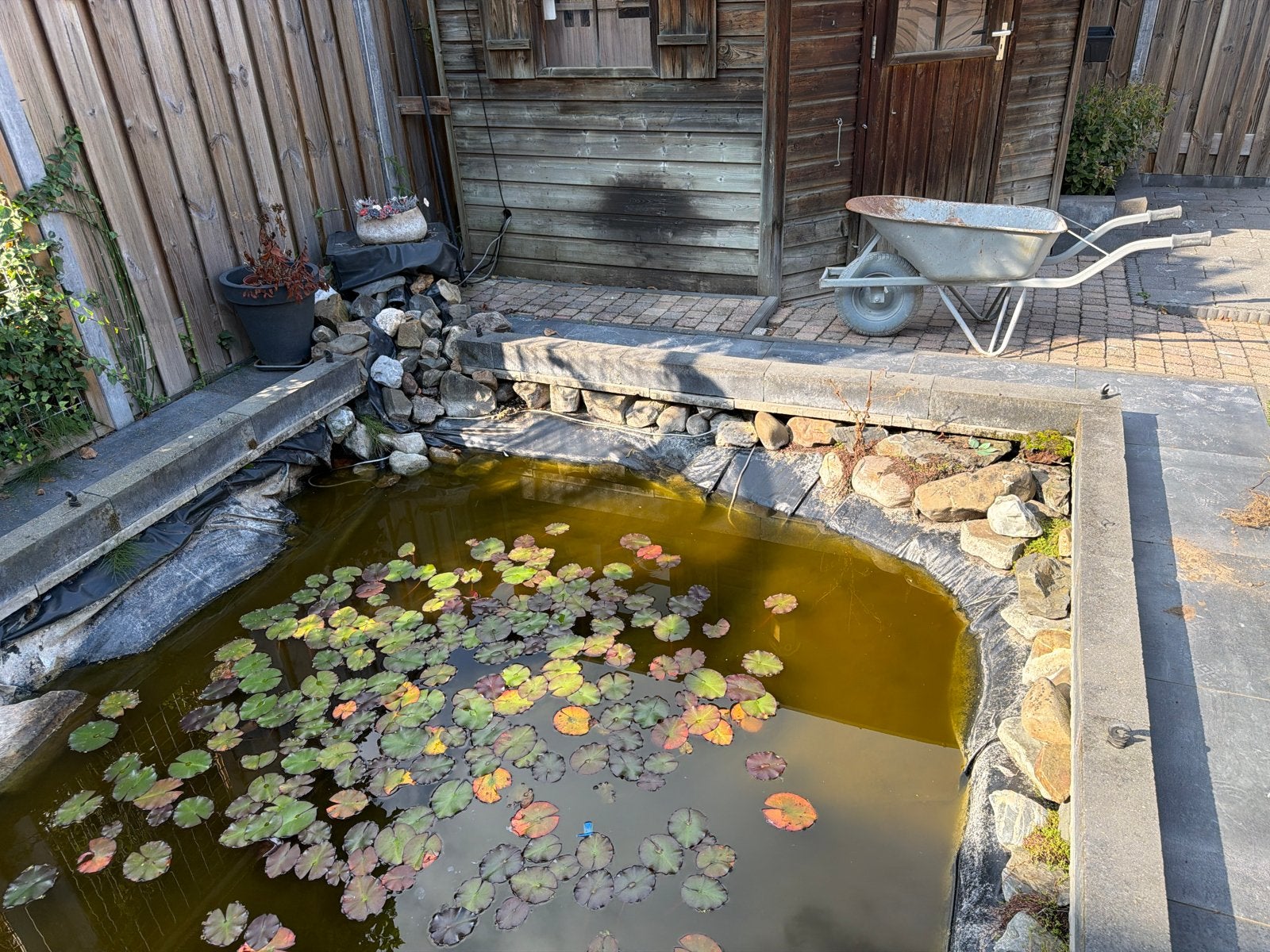 Vijverstenen gratis af te halen, Tuin en Terras, Ophalen of Verzenden, Gebruikt