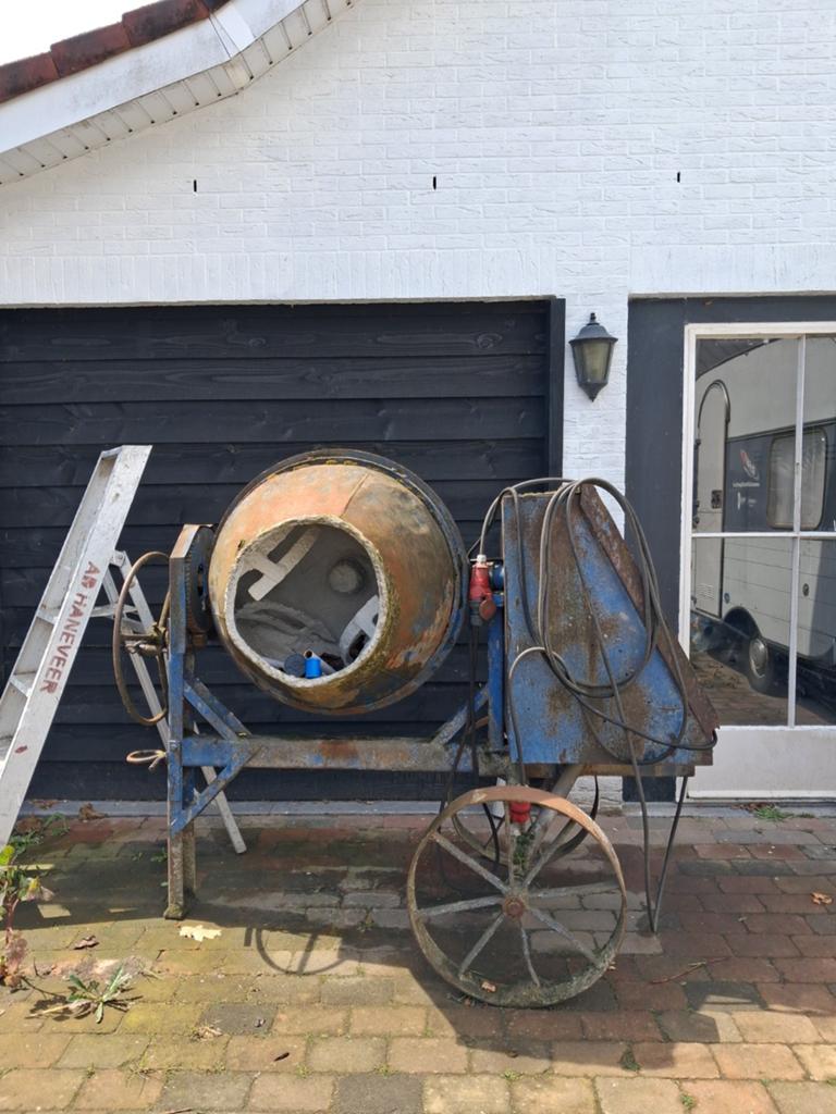 Grote goed werkende betonmolen, Ophalen of Verzenden