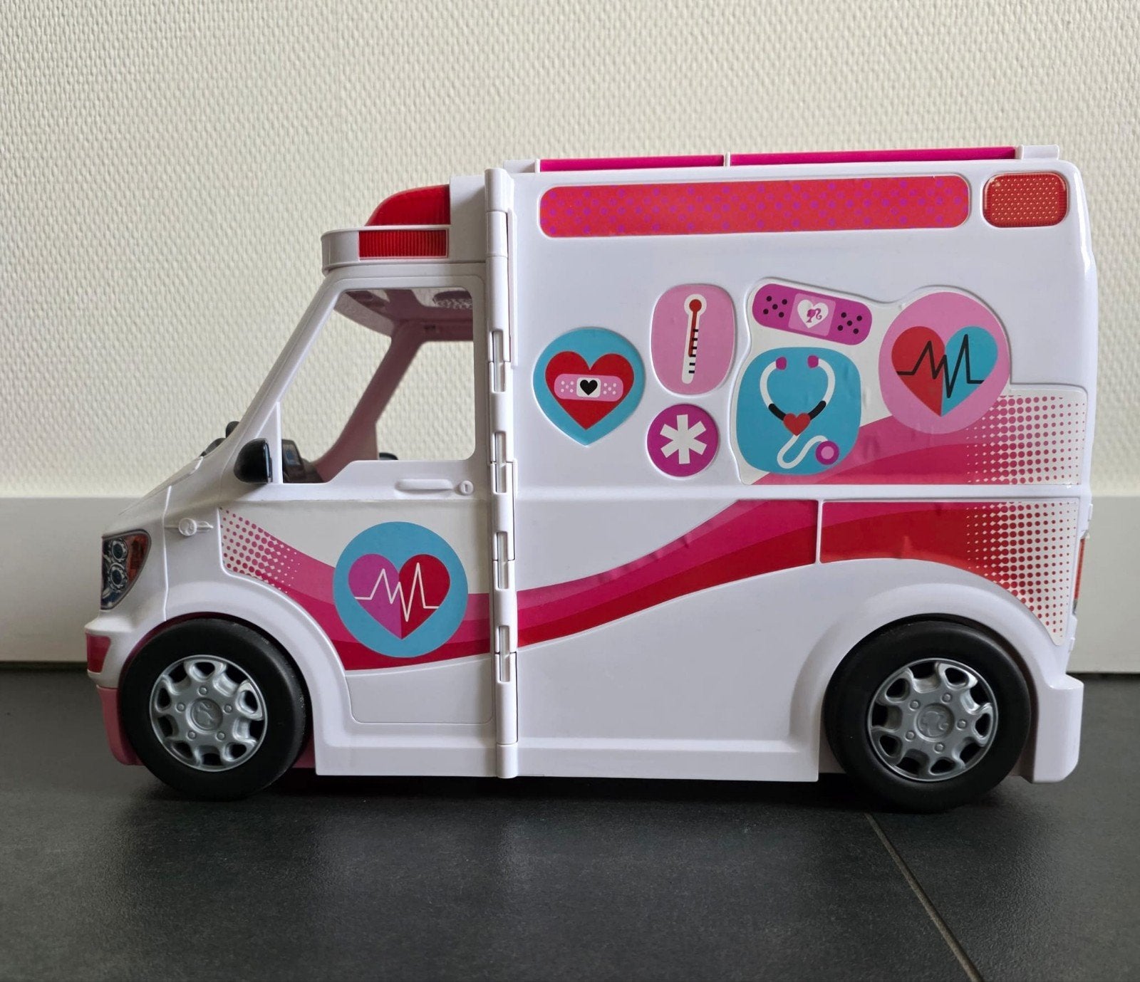 Barbie Ambulance met accessoires, Ophalen, Gebruikt