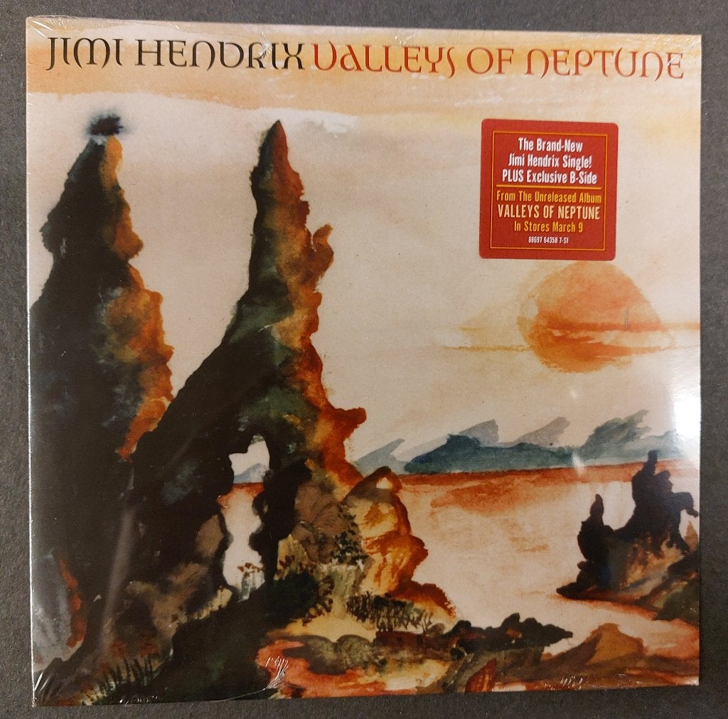 Jimi Hendrix VINYL SINGLE Valleys Of Neptune NIEUW, Cd's en Dvd's, 7 inch, Ophalen of Verzenden, Nieuw in verpakking, Fotohoes