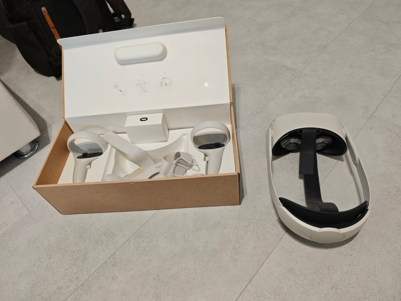 Oculus Quest 2, Spelcomputers en Games, Virtual Reality, Ophalen, Zo goed als nieuw, Overige platformen