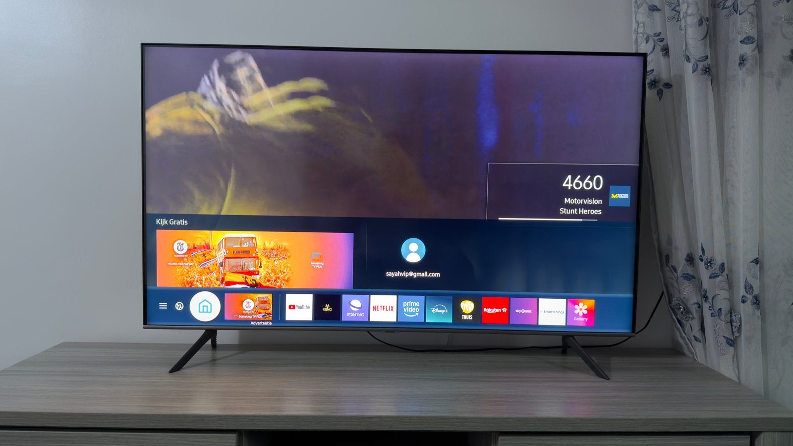 Samsung QLED 55 inch 4K Smart TV Q60T, Ophalen, QLED, 50 Hz, Zo goed als nieuw