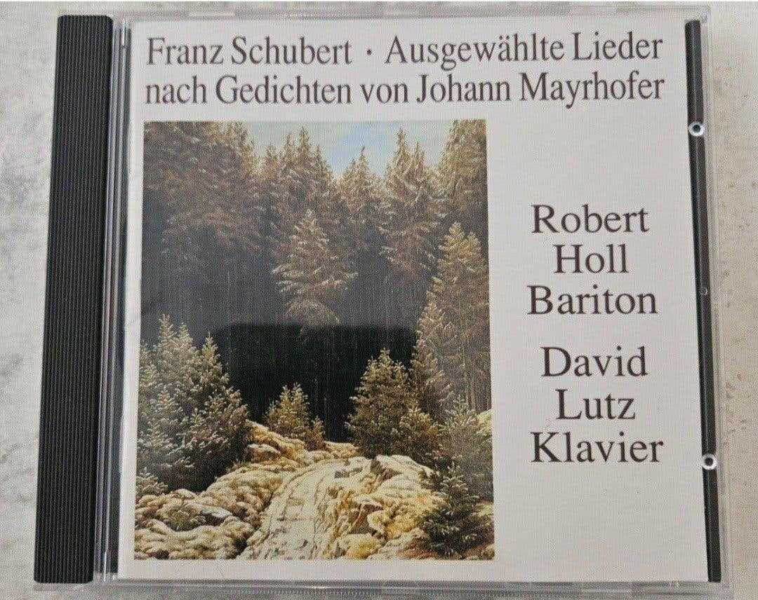 Franz Schubert – Ausgewählte Lieder (Robert Holl & David Lut, Ophalen of Verzenden, Classicisme, Zo goed als nieuw