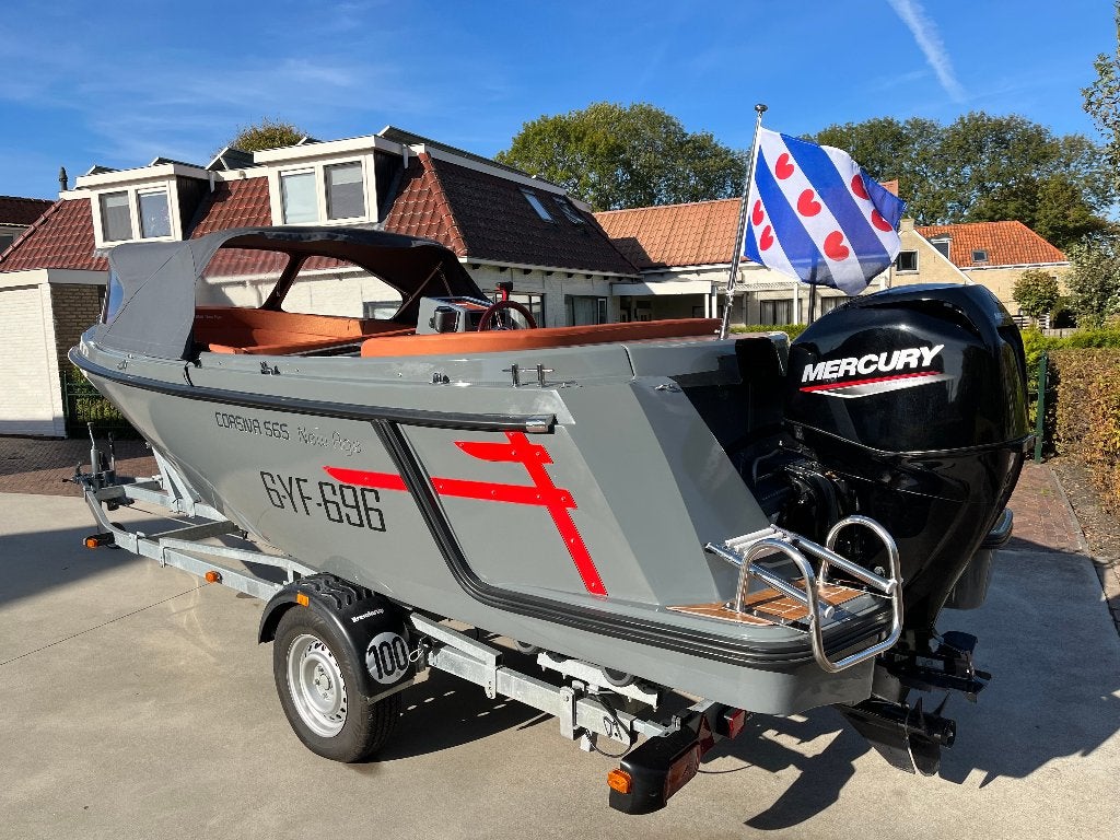 Corsiva 565 New Age tender / sloep met 50 pk Mercury‼️, Ophalen, Tender, Rondzit, Zo goed als nieuw