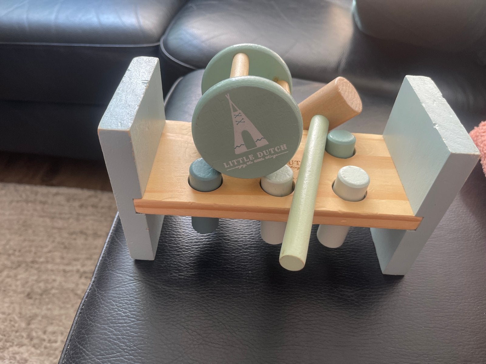 Little Dutch Hamerbankje - Houten Speelgoed, Ophalen of Verzenden, Gebruikt, Overige typen