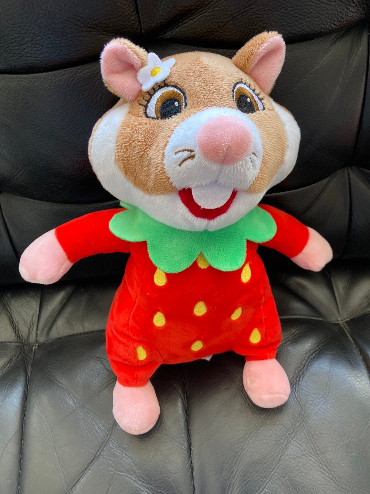 Ah hamster aardbei, Kinderen en Baby's, Speelgoed | Knuffels en Pluche, Ophalen of Verzenden, Zo goed als nieuw, Overige typen