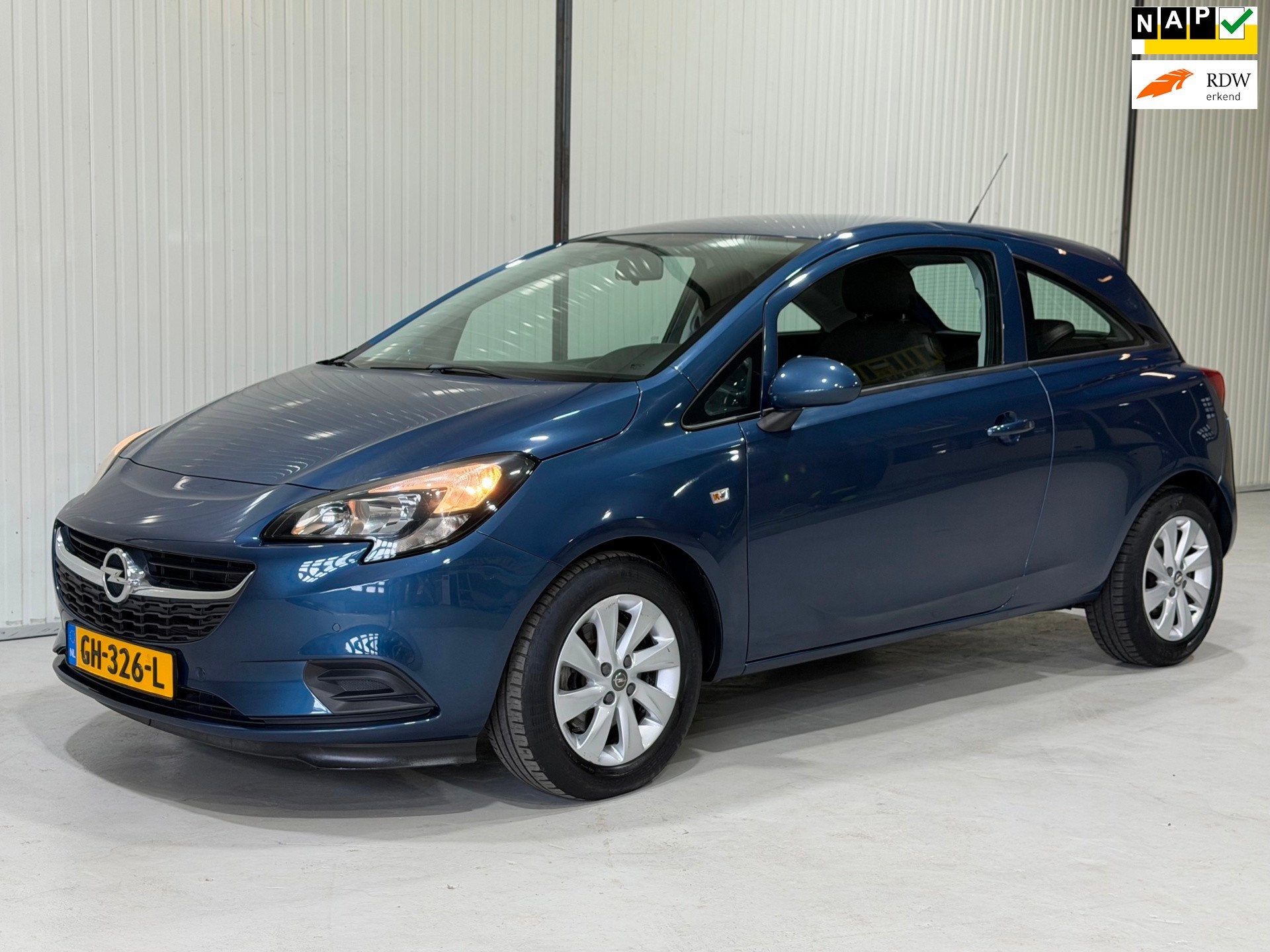 Opel Corsa 1.0 Turbo Business+ NAVI - PDC - AIRCO - NWE APK!, Voorwielaandrijving, 1063 kg, Gebruikt, Euro 6