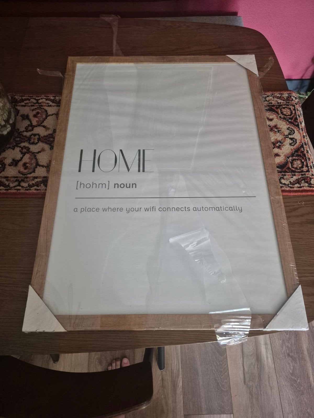 Nieuw fotolijst 50x70cm, Ophalen, Overige materialen, 50 tot 75 cm, Nieuw