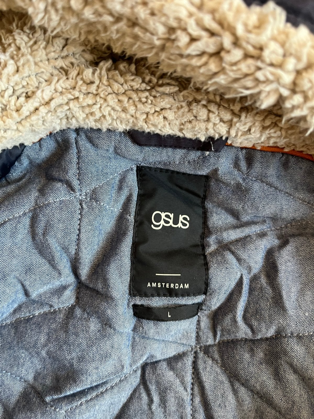 GSUS Amsterdam Winterjas met Teddy Voering - Maat L, Ophalen, Gedragen, Overige kleuren