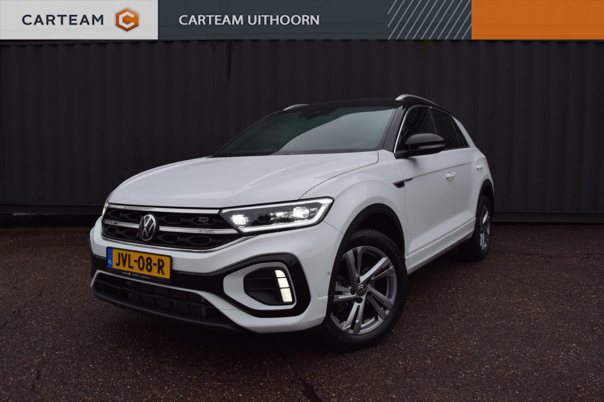 Volkswagen T-ROC 1.5 TSI R-Line Edition, 1e Eigenaar, Nieuws, Auto's, Volkswagen, 4 cilinders, Wit, Bedrijf, Geïmporteerd