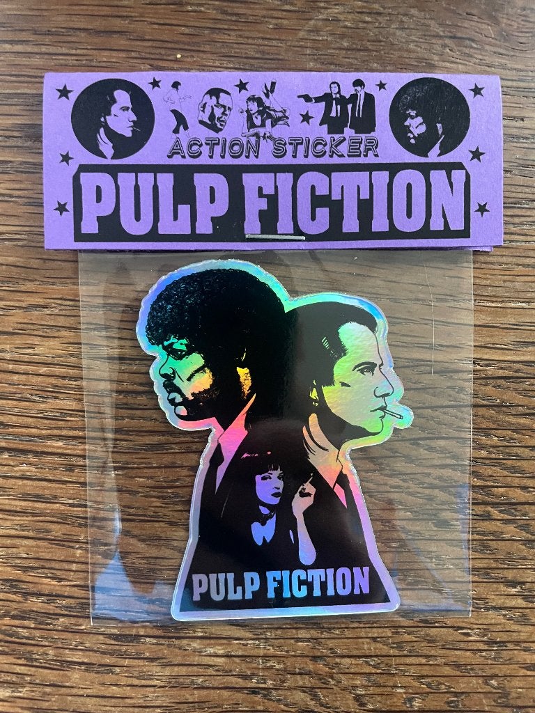 Pulp Fiction Hologram Sticker, Verzenden, Nieuw, Overige typen