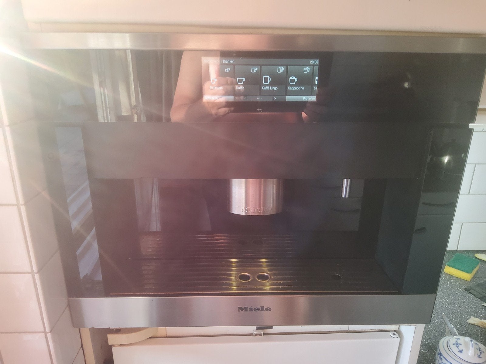Miele CVA 6800 Inbouw koffieautomaat, Witgoed en Apparatuur, Ophalen, Koffiemachine