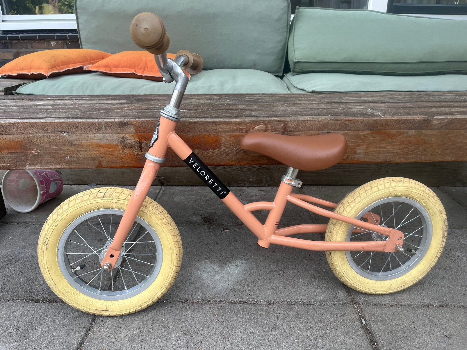 Veloretti loopfiets (roze), Ophalen, Gebruikt, Loopfiets