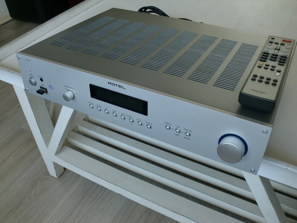 Rotel RA-12 Stereo te beluisteren onderhoud gehad 100% goed., Overige merken, Refurbished, Ophalen of Verzenden, 60 tot 120 watt