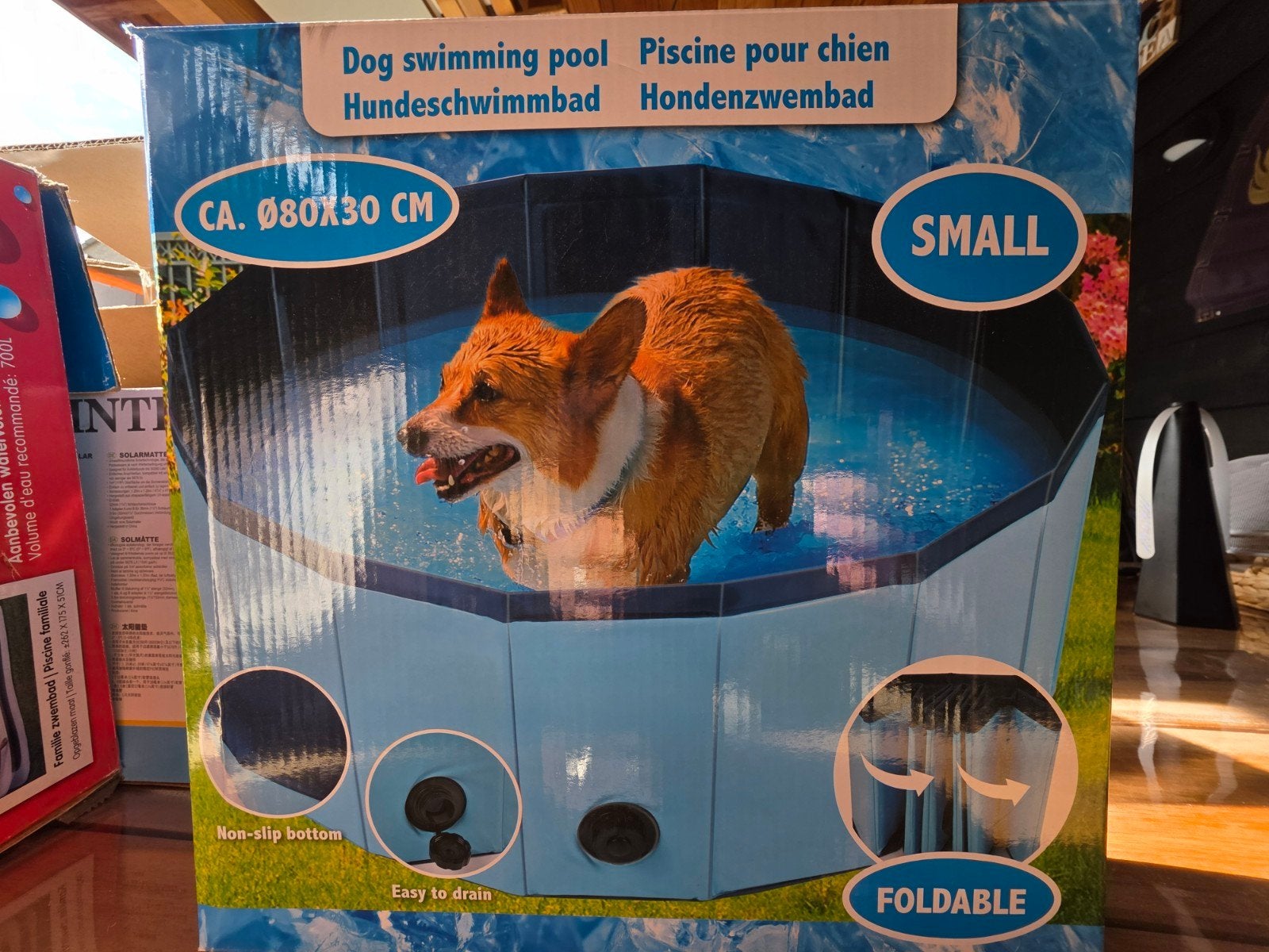 Hondenzwembad 80x30 cm z.g.a.n., Dieren en Toebehoren, Honden-accessoires, Ophalen of Verzenden