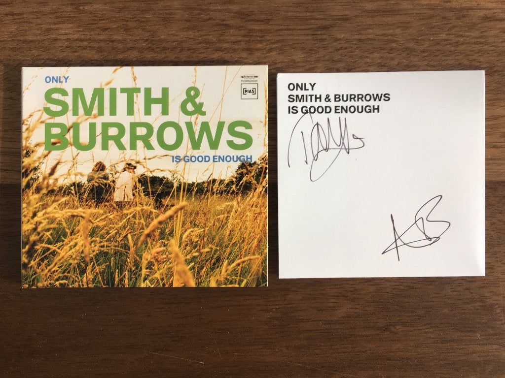 Cd Smith & Burrows Only Is Good Enough GESIGNEERD Editors, Pop, Ophalen of Verzenden, Nieuw in verpakking, Digipak