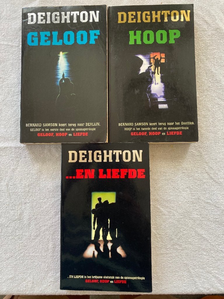 Geloof, Hoop ....en Liefde, Ophalen of Verzenden, Zo goed als nieuw, Nederland, Len Deighton