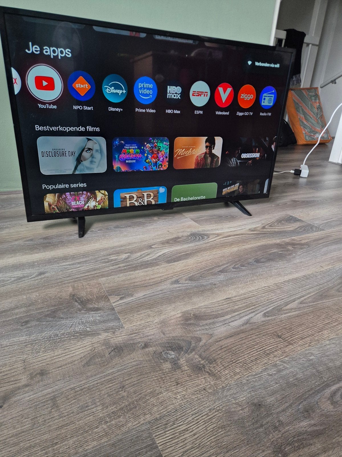 43 inch TV met Chromecast/Google TV, 50 Hz, Zo goed als nieuw, 100 cm of meer, Ophalen