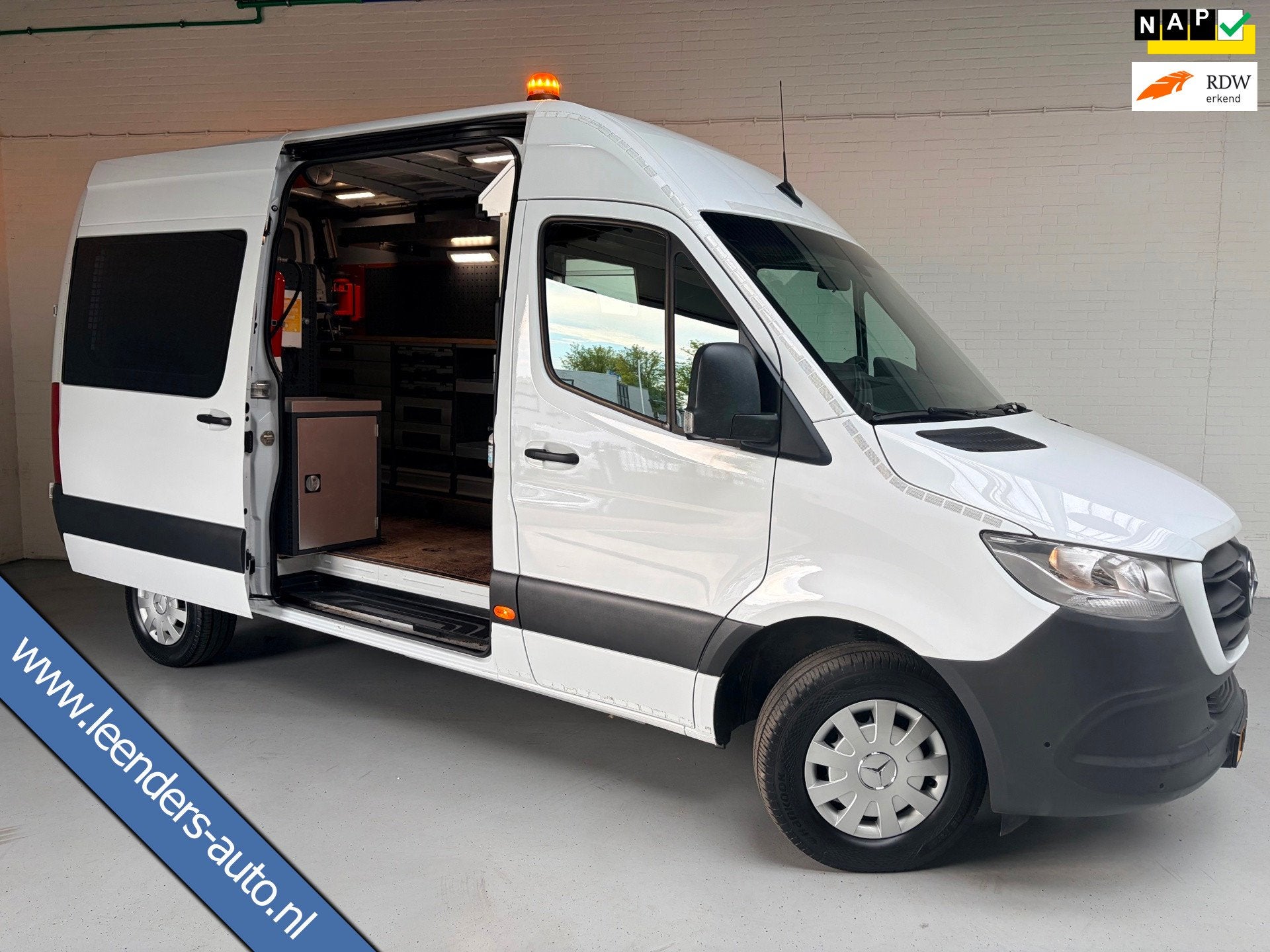 Mercedes-Benz Sprinter Automaat Servicewagen 314 2.2 CDI 140, Automaat, Dealer onderhouden, Gebruikt, Wit