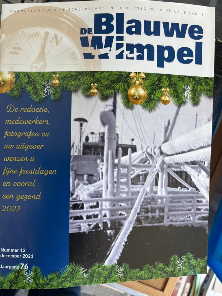 De Blauwe Wimpel, Verzamelen, Scheepvaart, Ophalen, Gebruikt, Boek of Tijdschrift
