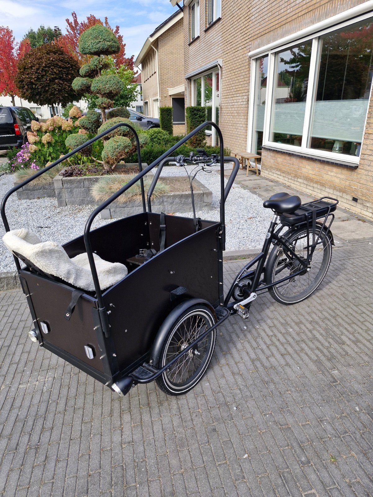 Elektrische bakfiets Troy - Ideaal voor gezin, 4 kinderen of meer, Gebruikt, Elektrisch, Ophalen