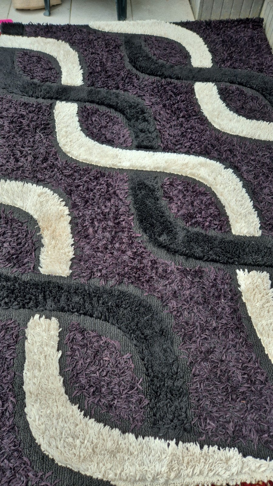 Diverse vloerkleden: klassiek, modern, shaggy, Huis en Inrichting, Stoffering | Tapijten en Kleden, Gebruikt, 100 tot 150 cm, Paars