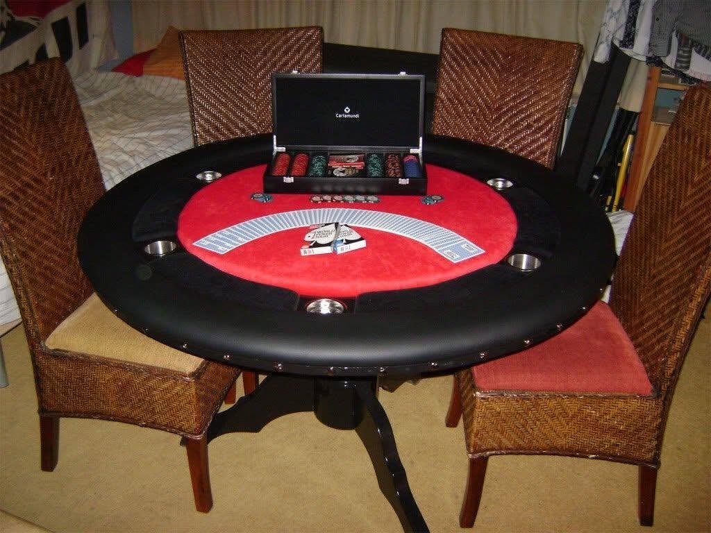 pokertafel, Hobby en Vrije tijd, Vijf spelers of meer, Ophalen, Gebruikt