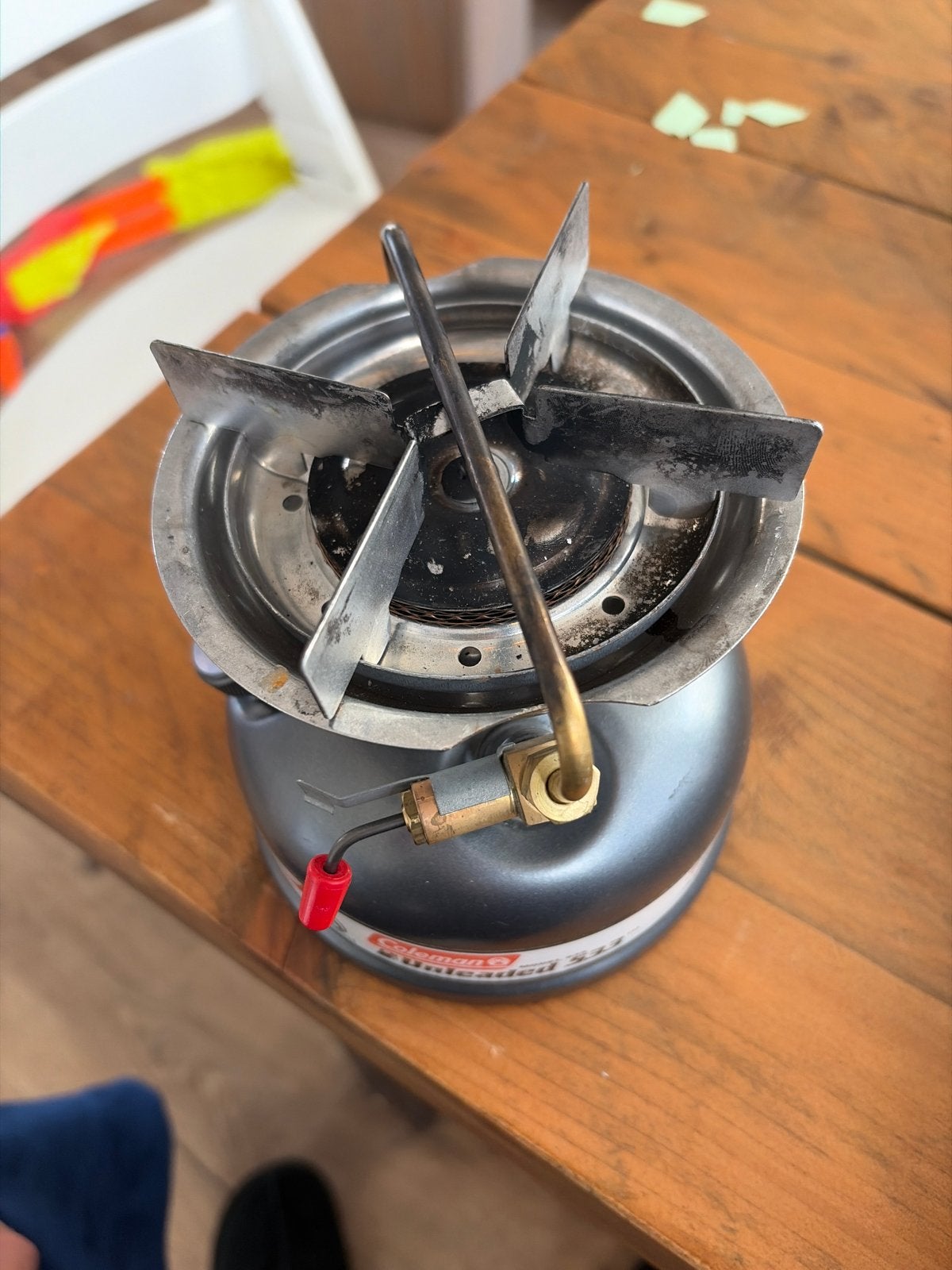 Coleman Unleaded 533 Benzinebrander - Camping Kooktoestel, Caravans en Kamperen, Ophalen, Gebruikt