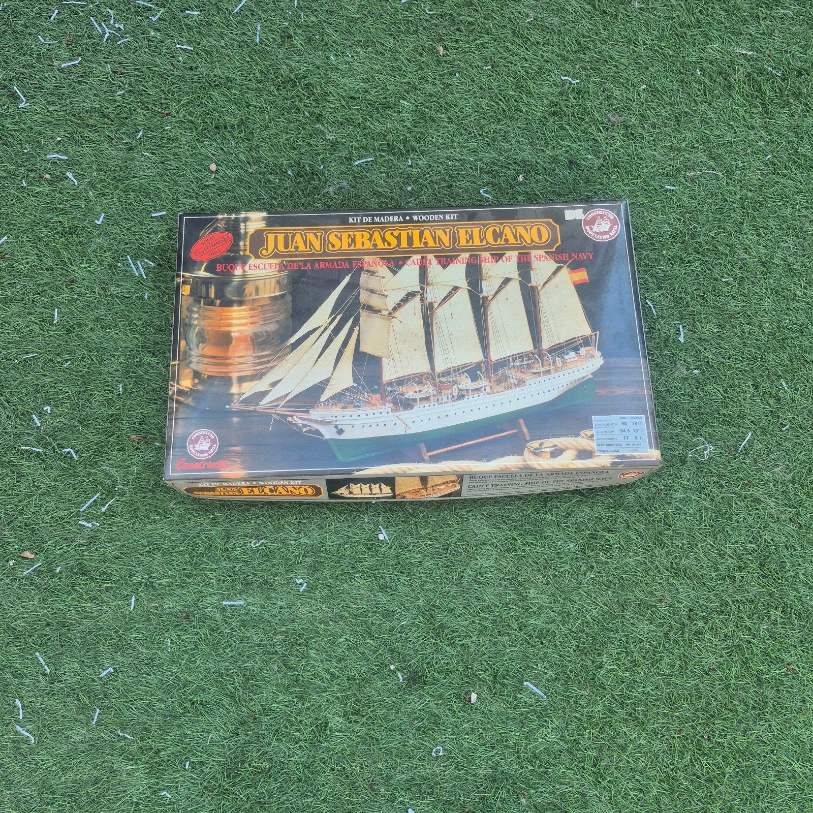 Constructo Juan Sebastian Elcano Houten Modelbouwkit, Ophalen of Verzenden