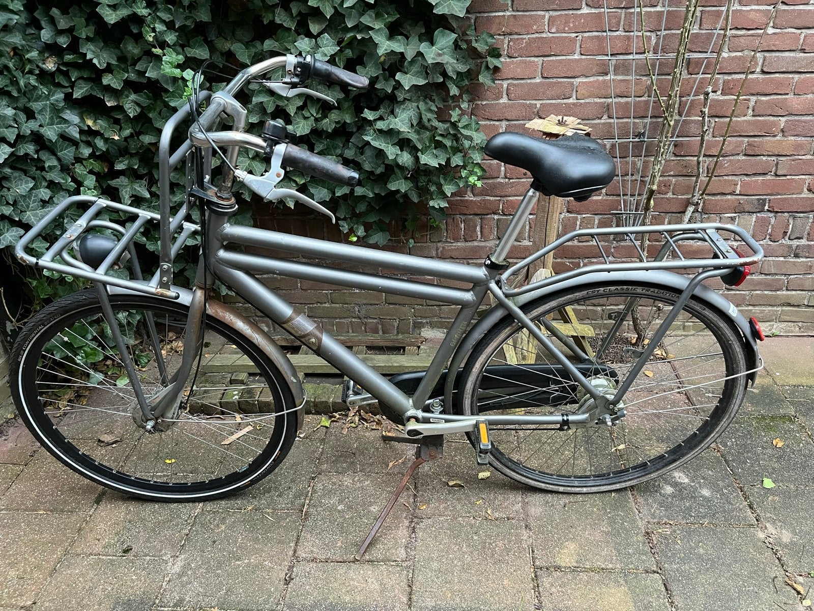 28 inch Sparta pickup schoolfiets, Fietsen en Brommers, Fietsen | Jongens, Sparta, Gebruikt, Versnellingen, Trommelrem