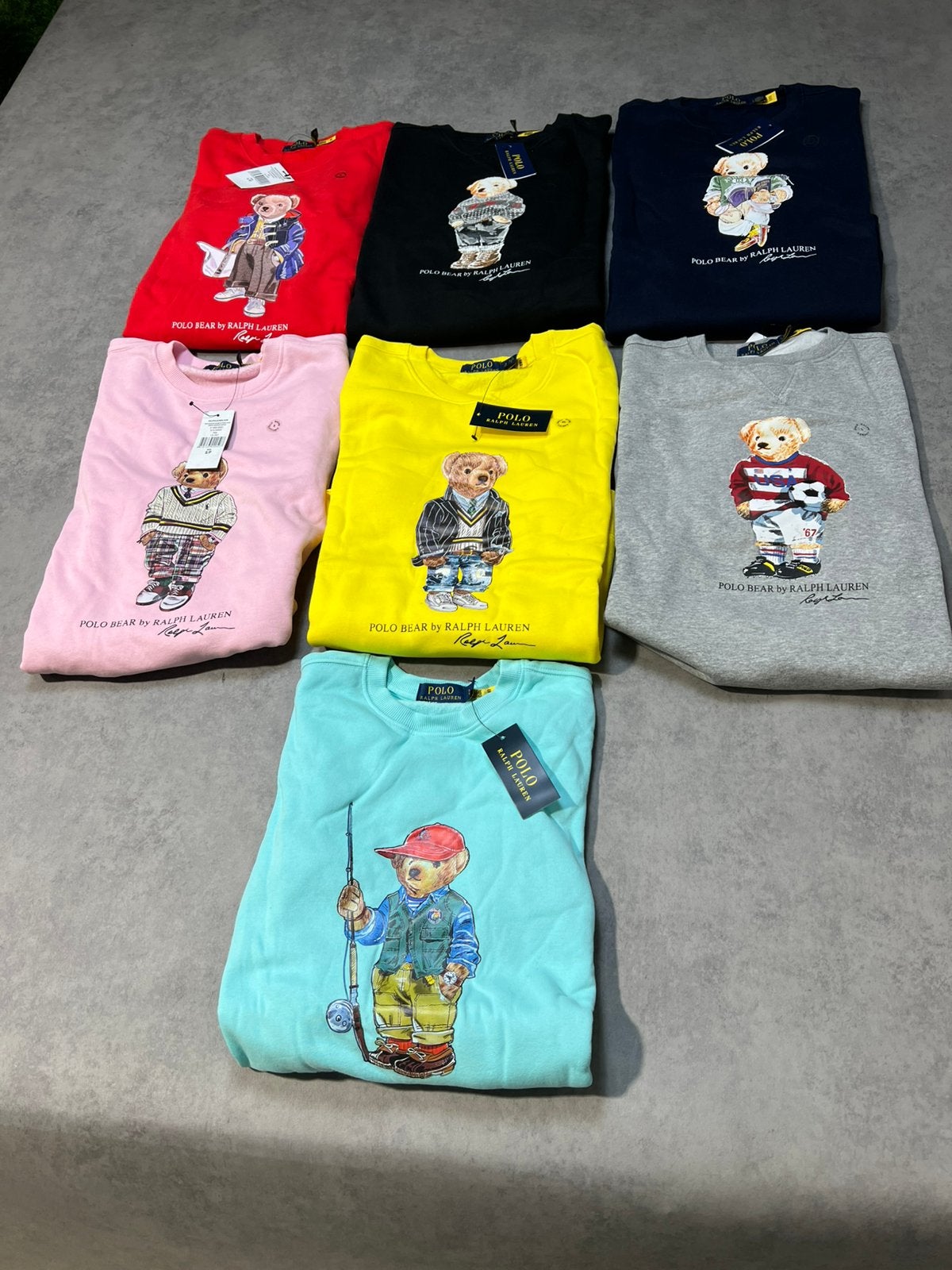 10x RALPH LAUREN BEER SWEATERS NIEUW, Vintagie, Haulerwijk, Nieuw, Overige maten