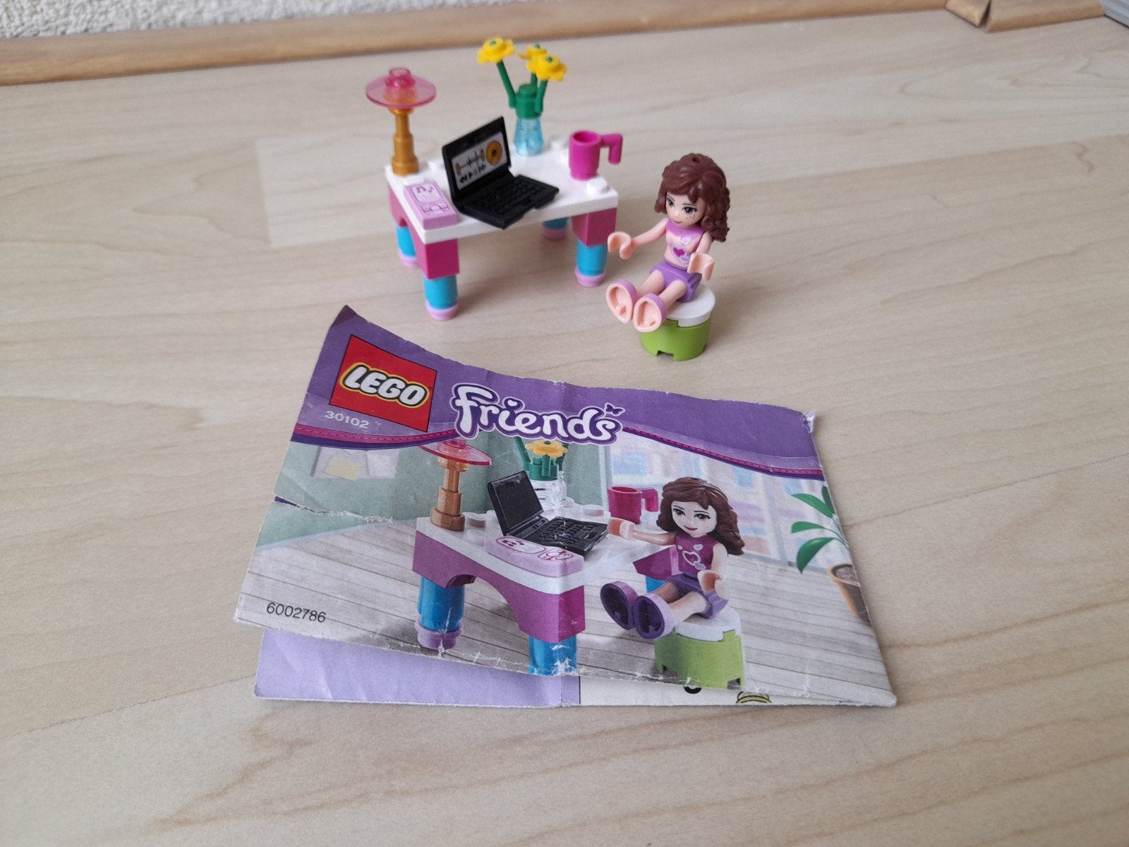 Lego Friends 30102 Olivia's Bureau - Complete Set, Compleet, Gebruikt, Lego, Friends