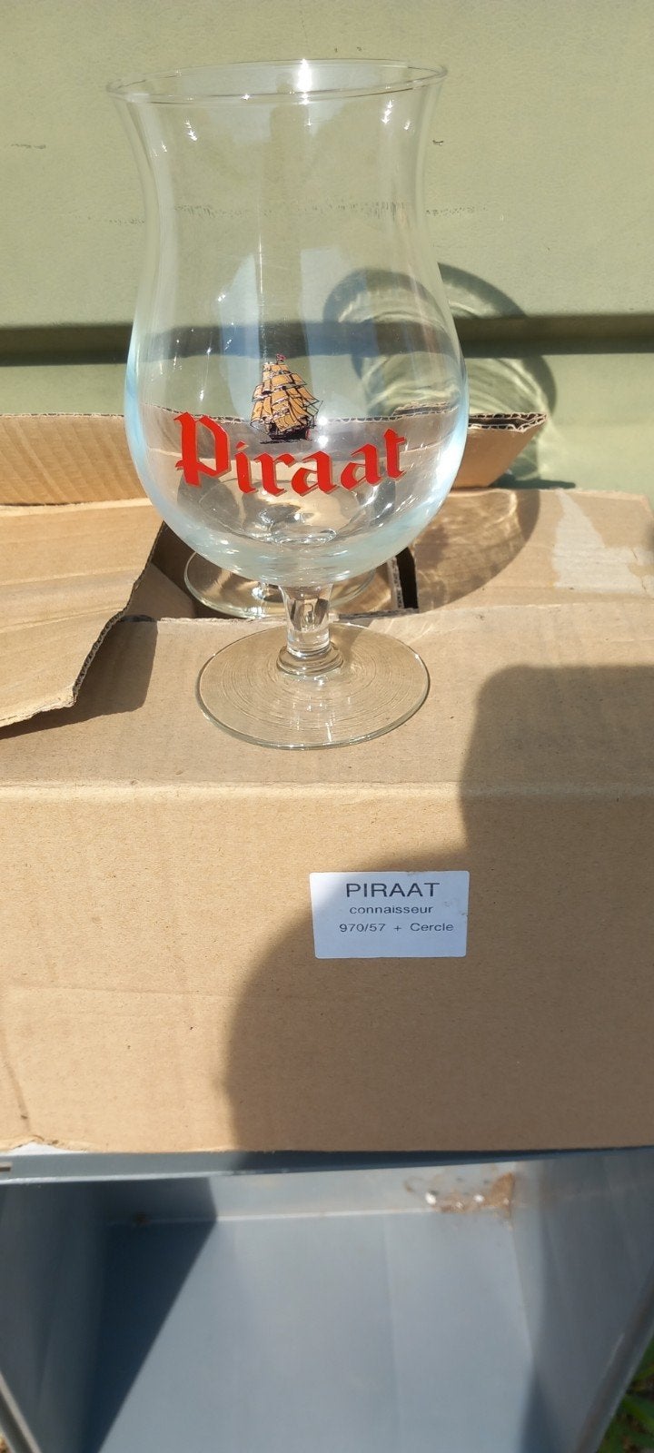 Piraat, Verzamelen, Biermerken, Ophalen, Nieuw, Glas of Glazen, Overige merken