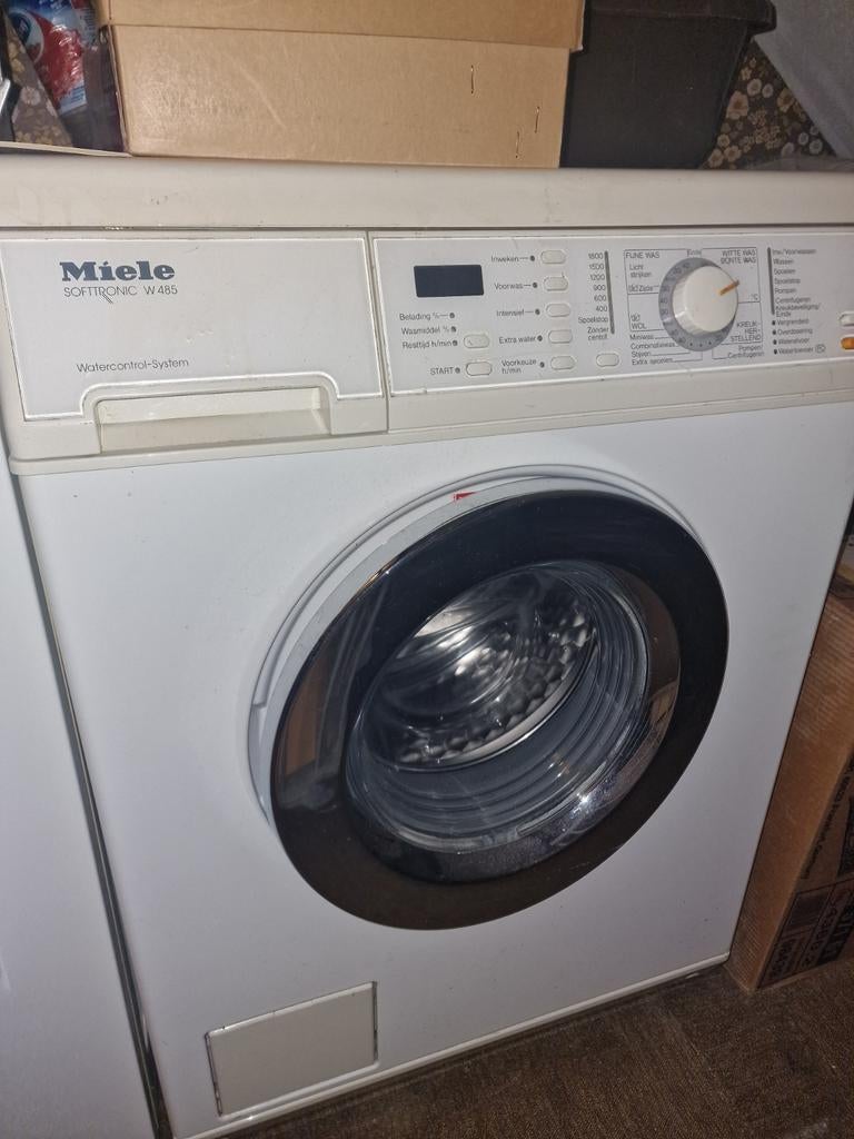 Miele Softtronic W 485 Wasmachine - Betrouwbaar en Duurzaam, Witgoed en Apparatuur, Ophalen of Verzenden