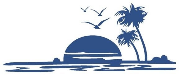 Camper caravan bus sticker sunset groot, Caravans en Kamperen, The River House, Info@theriverhouse.nl, Nieuw, Ophalen of Verzenden