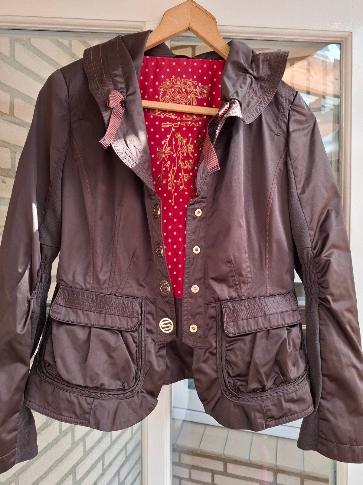 Sportalm Latin Luxury jasje maat 38, Maat 38/40 (M), Bruin, Gedragen, Sportalm