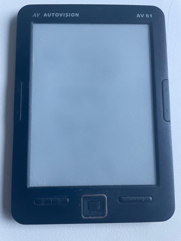 AV Autovision AV 61 E-reader - Zo goed als nieuw, Computers en Software, E-readers, Audio, 6 inch of minder, Ophalen of Verzenden