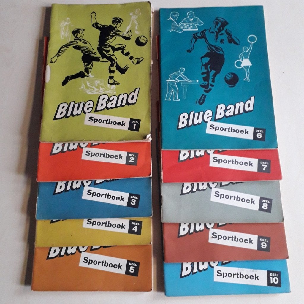 BlueBand "Sportboek" deel 1 - 10, Boeken, Gelezen, Diverse, Verzenden, Balsport