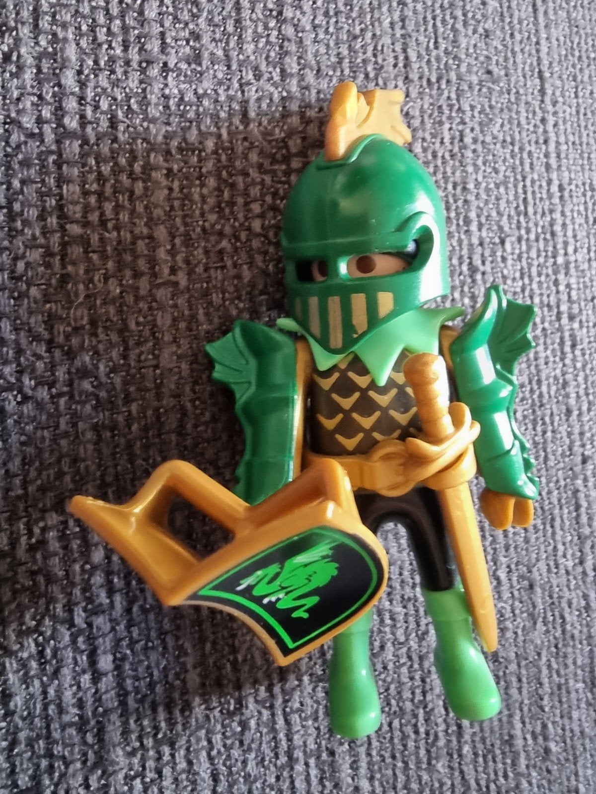 Playmobil Drakenridder met zwaard en schild - Set 4586, Complete set, Ophalen of Verzenden, Zo goed als nieuw, Knights