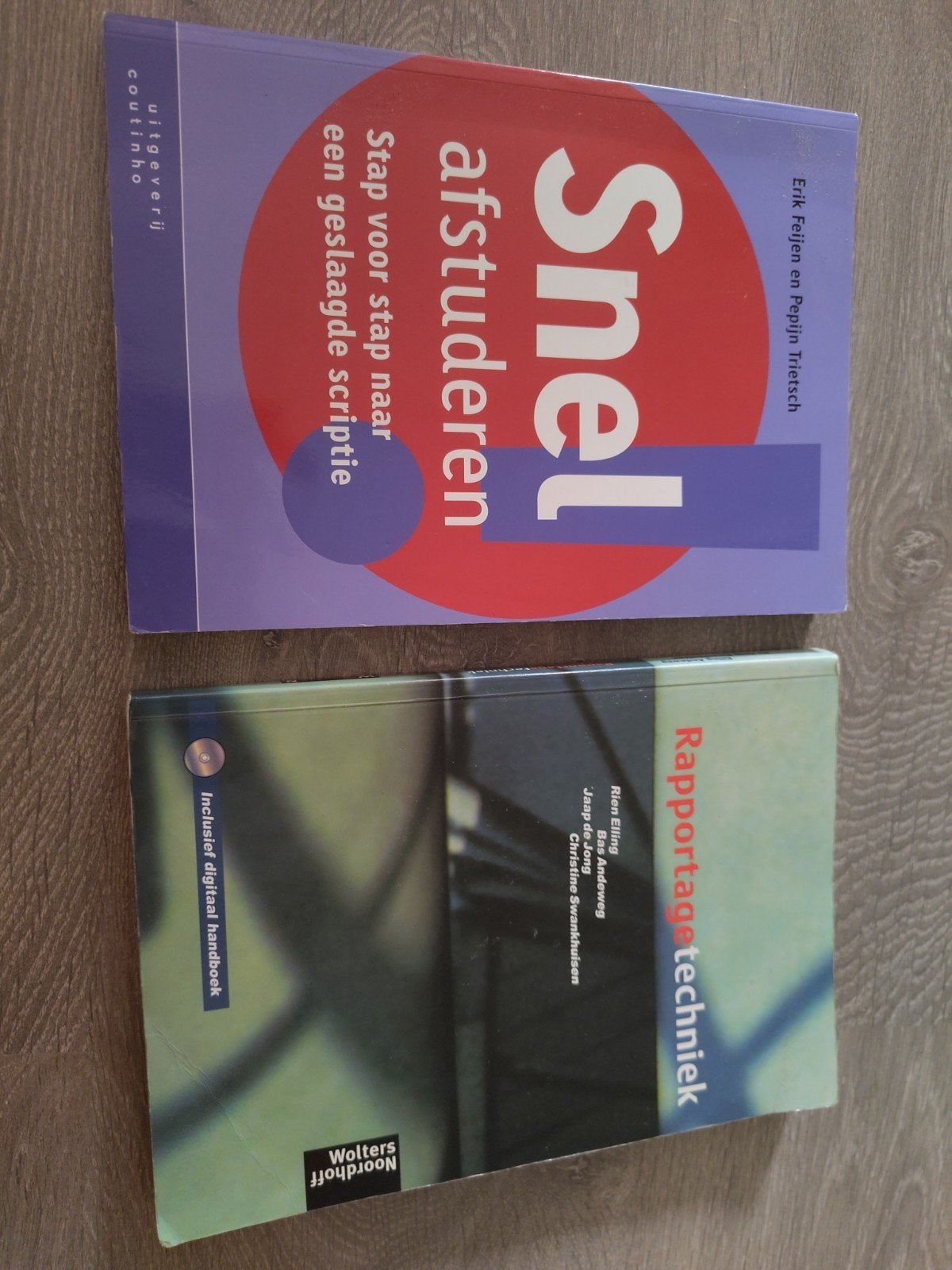 Snel afstuderen & Rapportagetechniek (HBO/WO), Zo goed als nieuw, Feijen, Trietsch, Villing, Andeweg, de Jong, Gamma, HBO