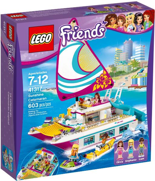 Lego Friends 41317 Sunshine catamaran, Kinderen en Baby's, Speelgoed | Duplo en Lego, Nieuw, Lego, Complete set, Compleet, Ongeopend/sealed