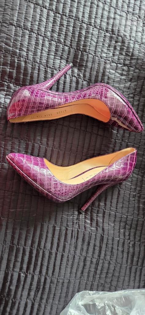 Nieuwe Casadei Pumps Maat 37 - Krokodillenprint Leer, Ophalen of Verzenden, Nieuw, Overige kleuren