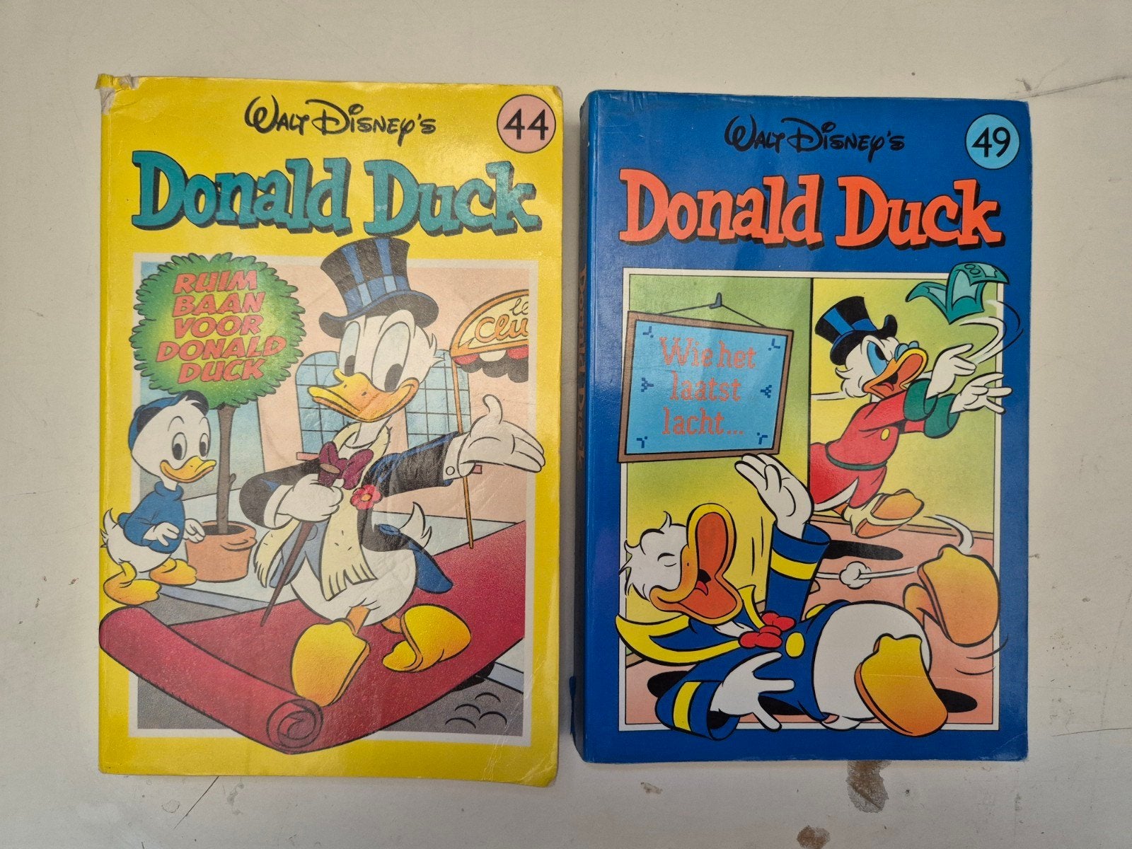 Donald duck pocket nummers 44 en 49, 2e reeks, Meerdere stripboeken, Ophalen of Verzenden, Gelezen