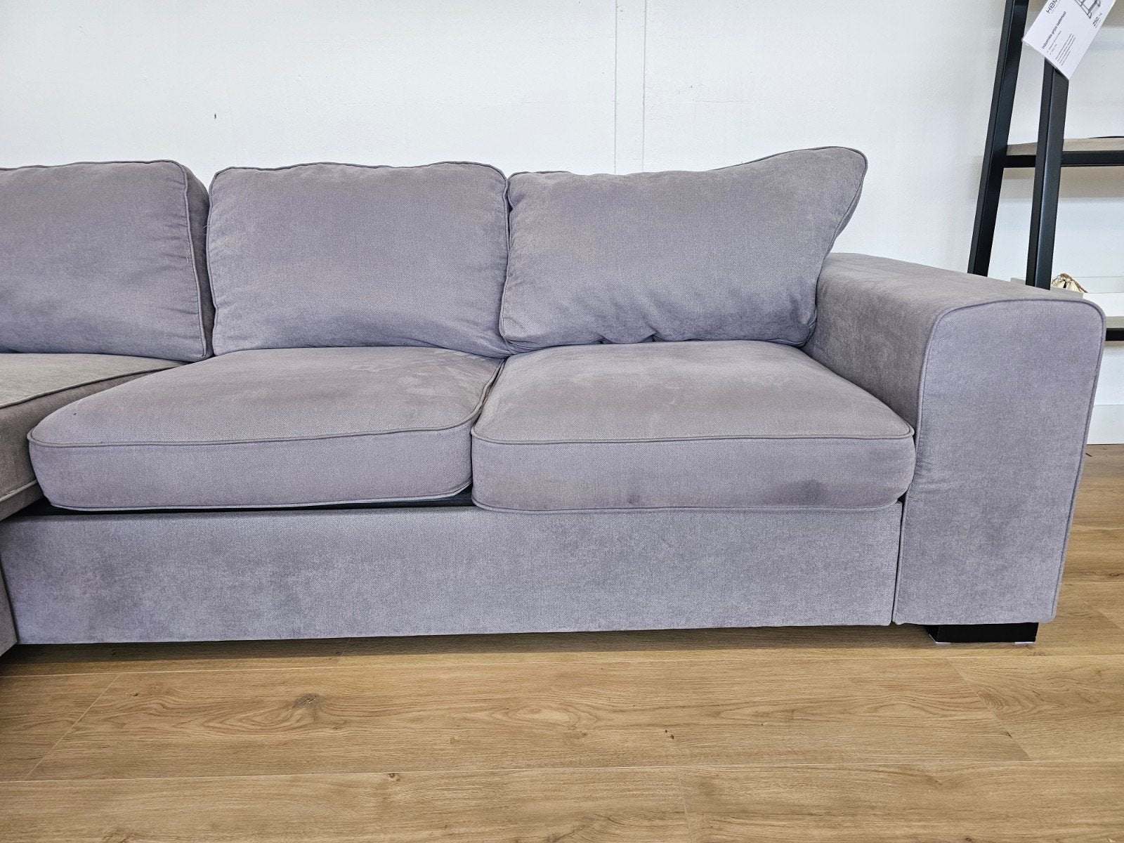Textiel hoekbank, Ophalen, 125 cm of meer, 125 cm of meer, Home Friesland
