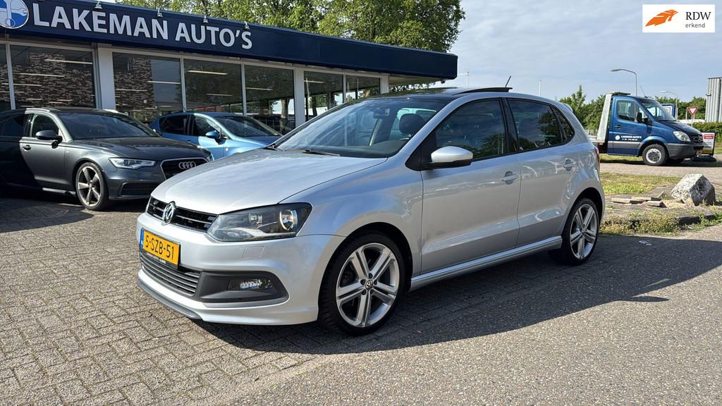 Volkswagen Polo 1.2 TSI 3X R-Line Edition Huurkoop Inruil AP, Auto's, Euro 5, 4 cilinders, Origineel Nederlands, 19 km/l
