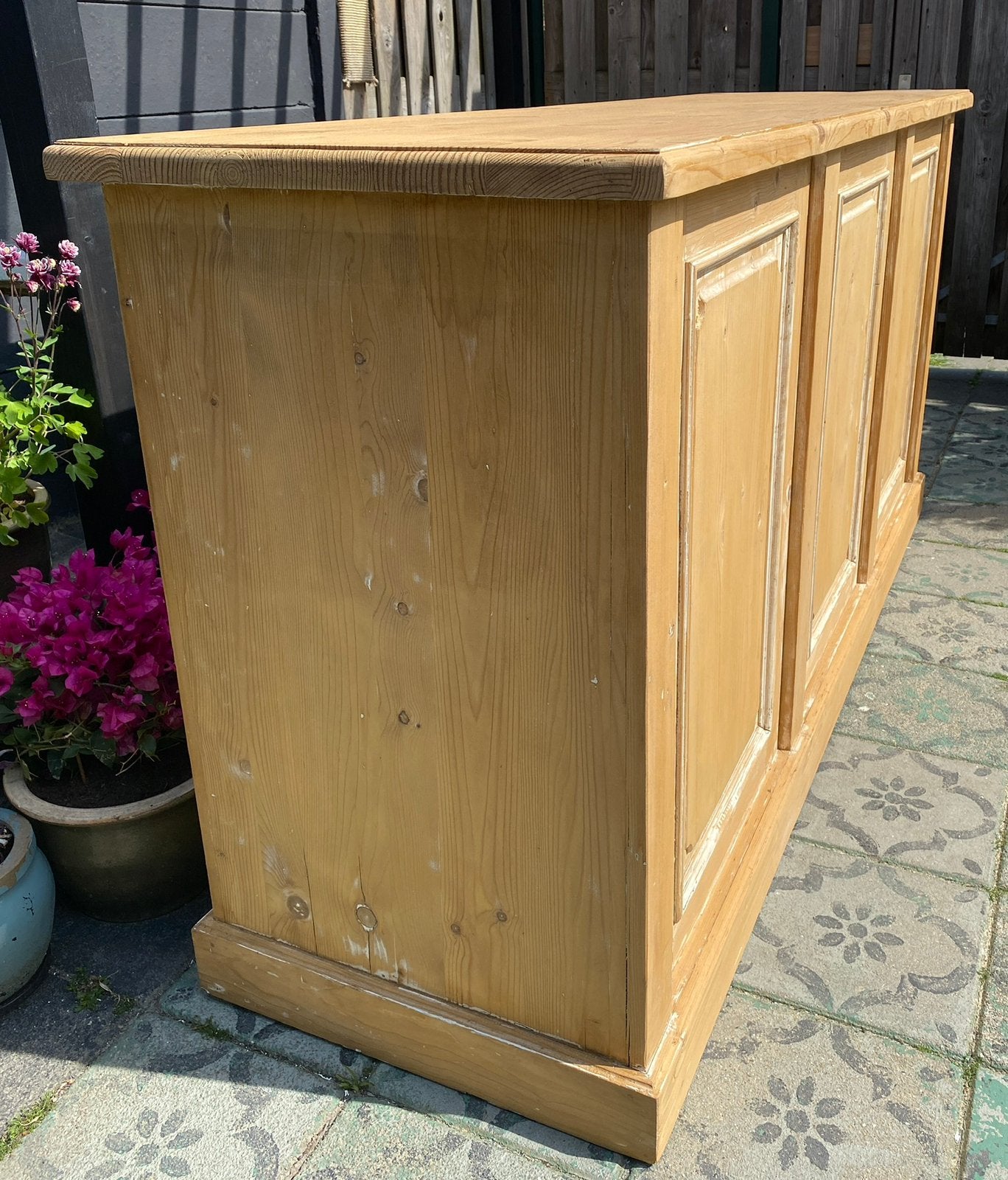 Vintage Toonbank/Dressoir Oud Grenen, Ophalen