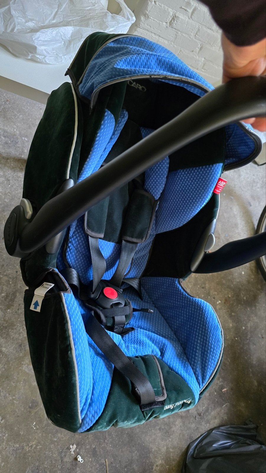 Baby auostoel RECARO, 9 t/m 18 kg, Ophalen, Overige merken, Gebruikt