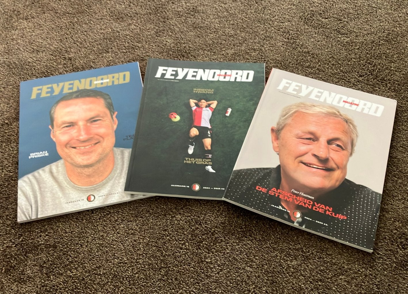 Feyenoord Magazine Jaargang 18 - 3 nummers, Ophalen of Verzenden, Nieuw, Sport en Vrije tijd