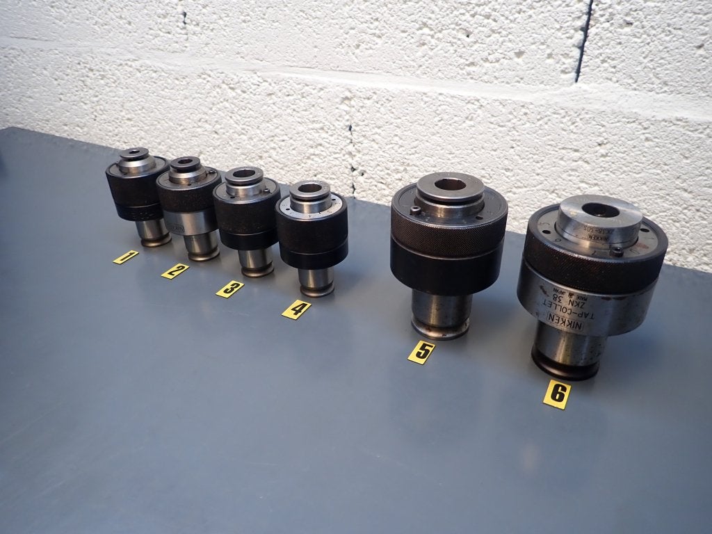 Nikken ZK24 ZK38 Tap potten M12 t/m M27 , 30mm + 45mm opname, Niet ingevuld, Gebruikt, Niet ingevuld, Ophalen of Verzenden