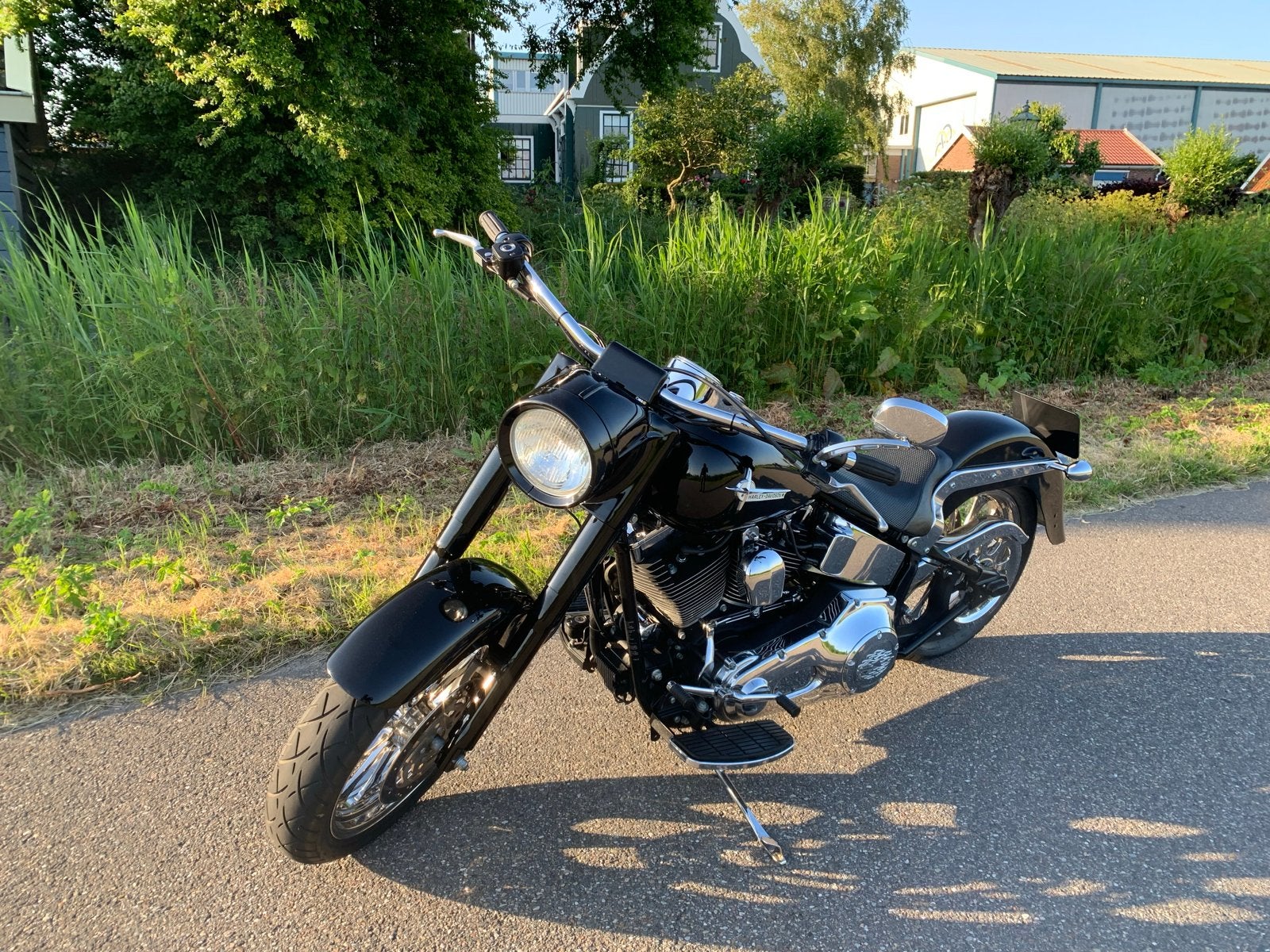 Custom Harley Davidson Fatboy uit 2000, Chopper, Gebruikt, Particulier